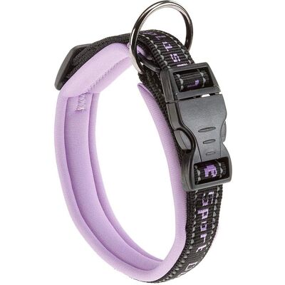 FERPLAST Sport Dog Collar - Soft Padding, Adjustable, Purple FERPLAST Sport Dog Collar - Soft Padding, Adjustable, Purple