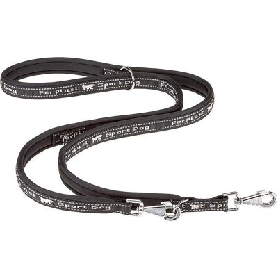 Laisse pour chiens SPORT DOG de Ferplast - Gris - 200cm - Publicité Laisse pour chiens SPORT DOG de Ferplast - Gris - 200cm - Publicité
