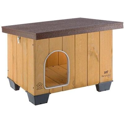 Ferplast Baita Dog House - FSC Nordic Pine - Small Ferplast Baita Dog House - FSC Nordic Pine - Small