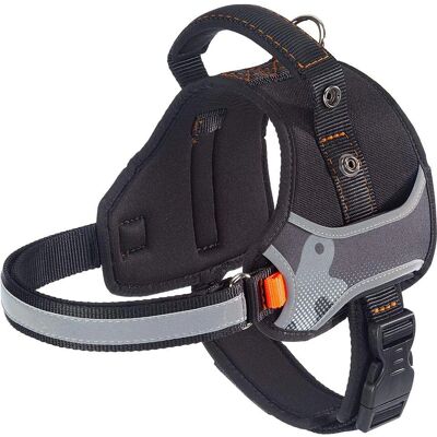 Ferplast Hercules Medium Dog Harness - Reflective Edges, Handle, Multiple Sizes Ferplast Hercules Medium Dog Harness - Reflective Edges, Handle, Multiple Sizes