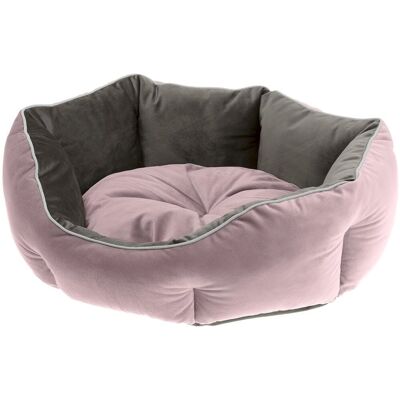 Ferplast Husdjurssoffa - Sammet, Omvändbar, Liten, Rosa Ferplast Husdjurssoffa - Sammet, Omvändbar, Liten, Rosa