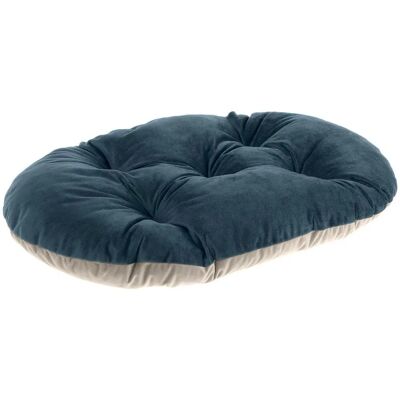Ferplast Prince Velvet Pet Cushion - 55/4 - Blue - Pet Cushion Ferplast Prince Velvet Pet Cushion - 55/4 - Blue - Pet Cushion