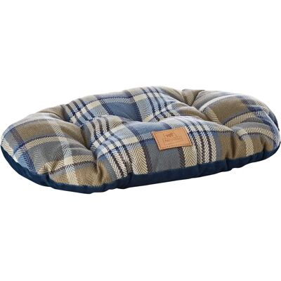 FERPLAST Scott Pet Cushion - Soft Velvet, Tartan Pattern, Small FERPLAST Scott Pet Cushion - Soft Velvet, Tartan Pattern, Small