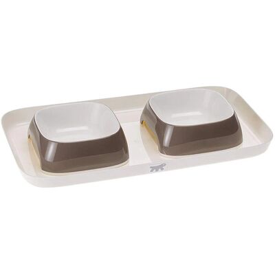 Ferplast Glam Tray - Skålbricka för hundar och katter Ferplast Glam Tray - Skålbricka för hundar och katter