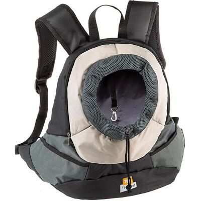 Ferplast Small Pet Carrier Backpack - Small, Grey - Pet Carrier Ferplast Small Pet Carrier Backpack - Small, Grey - Pet Carrier