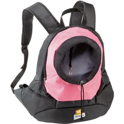 Zaino per cani Kangoo Rosa Ferplast 41.5x20x43 cm Zaino per cani Kangoo Rosa Ferplast 41.5x20x43 cm