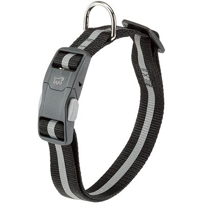 FERPLAST Club reflex c Dog Collar - Reflective, Magnetic Buckle, Adjustable FERPLAST Club reflex c Dog Collar - Reflective, Magnetic Buckle, Adjustable