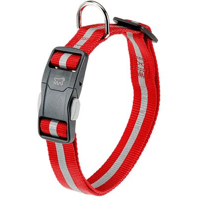 FERPLAST - Club reflex c Hundhalsband - Reflekterande, Justerbar, Snabbkoppling FERPLAST - Club reflex c Hundhalsband - Reflekterande, Justerbar, Snabbkoppling