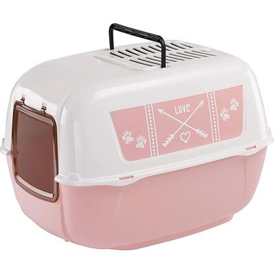 Ferplast Pink Cat Litter Tray - Cat Litter Tray Ferplast Pink Cat Litter Tray - Cat Litter Tray