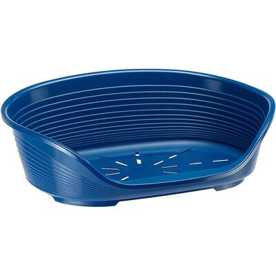 Ferplast Siesta Deluxe Plastic Dog Bed - Size 12 Blue Ferplast Siesta Deluxe Plastic Dog Bed - Size 12 Blue