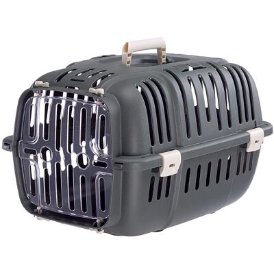 Ferplast Pet Carrier Jet - Small, Impact-Resistant, Recycled Plastic Ferplast Pet Carrier Jet - Small, Impact-Resistant, Recycled Plastic