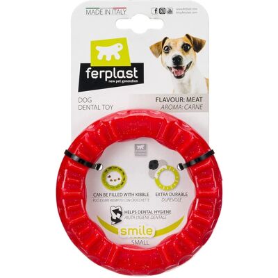 Ferplast Smile Pierścień S Zabawka dla Psów - Zabawka dentystyczna dla małych psów Ferplast Smile Pierścień S Zabawka dla Psów - Zabawka dentystyczna dla małych psów