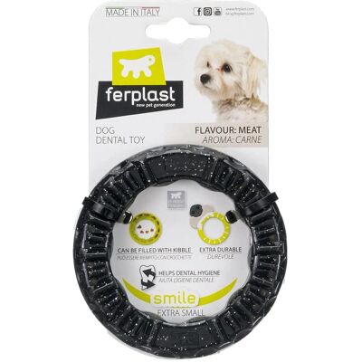 Ferplast Smile XS Pierścień do żucia - Zabawka dla psa Ferplast Smile XS Pierścień do żucia - Zabawka dla psa