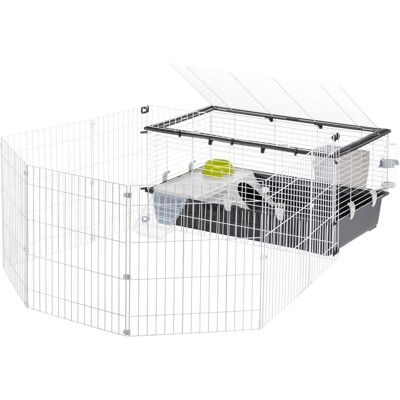 Ferplast Parkhome 100 - Gnagarkåda för gnagare - 95 x 177,5 x 56cm Ferplast Parkhome 100 - Gnagarkåda för gnagare - 95 x 177,5 x 56cm