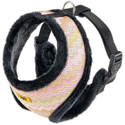 FERPLAST Nikita Fur Harnais pour Chiens - Rembourrage Écologique Respirant FERPLAST Nikita Fur Harnais pour Chiens - Rembourrage Écologique Respirant