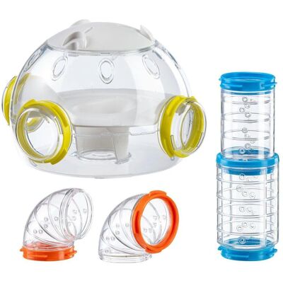 Ferplast Hamster Tube Set - Hamster Cage Accessory - 4 Pieces Ferplast Hamster Tube Set - Hamster Cage Accessory - 4 Pieces