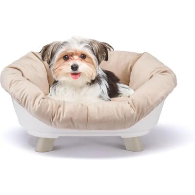 FERPLAST SOFA THRONE 4 - Panier pour chat et petit chien - Blanc - Publicité FERPLAST SOFA THRONE 4 - Panier pour chat et petit chien - Blanc - Publicité