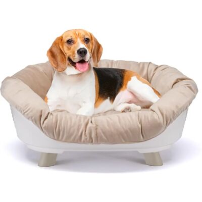 FERPLAST - SOFA THRONE 6 - Blanc - Pet bed - Publicité FERPLAST - SOFA THRONE 6 - Blanc - Pet bed - Publicité