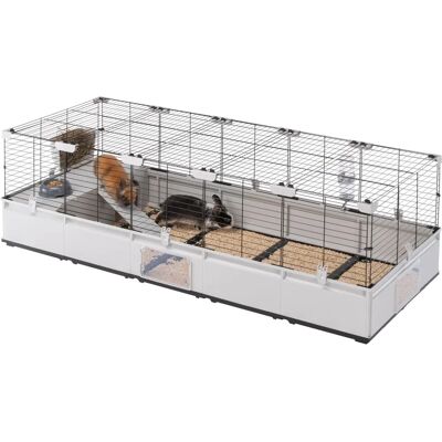 Ferplast Modular 4 - Cage for rabbit and guinea pig - 179x72x56cm Ferplast Modular 4 - Cage for rabbit and guinea pig - 179x72x56cm