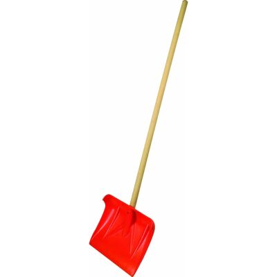 MARCA Pelle en Plastique Lourde - 44x38cm - Rouge - Publicité MARCA Pelle en Plastique Lourde - 44x38cm - Rouge - Publicité