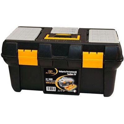 Art Plast 5600 Werkzeugkiste - Robustes Polypropylen, 3 Organizer Art Plast 5600 Werkzeugkiste - Robustes Polypropylen, 3 Organizer