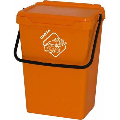 Artplast Contenitore rifiuti in polipropilene giallo 40L - Contenitore rifiuti Artplast Contenitore rifiuti in polipropilene giallo 40L - Contenitore rifiuti