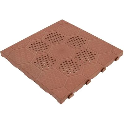 ArtPlast Piastrelle in Terracotta - Resistente da Esterno e Interno ArtPlast Piastrelle in Terracotta - Resistente da Esterno e Interno