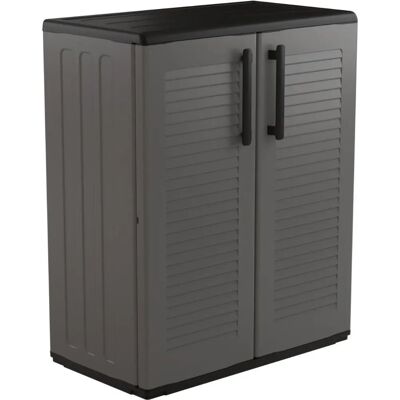 Armario de almacenamiento Artplast - Gris / Antracita - 68x37x84cm Armario de almacenamiento Artplast - Gris / Antracita - 68x37x84cm
