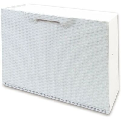 Arplast Scarpiere Rattan Bianca - Italia Arplast Scarpiere Rattan Bianca - Italia