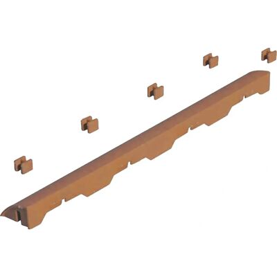 Finitura pavimento Easy terracotta - 39x4,5x2,5 cm Finitura pavimento Easy terracotta - 39x4,5x2,5 cm