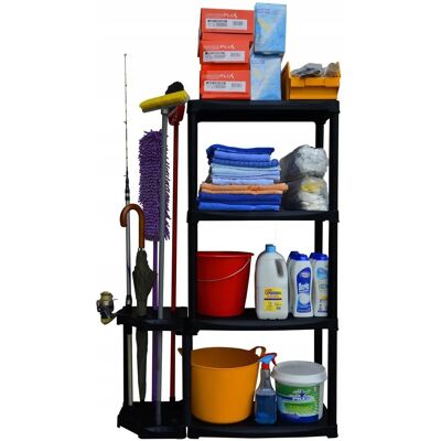 ARTPLAST - ZA2640 - Czarny - 89x30x133 - Półka ARTPLAST - ZA2640 - Czarny - 89x30x133 - Półka