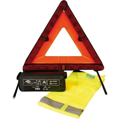 Cora Modèle 000126908 - Kit de Sécurité avec Triangle et Gilet - Voiture Cora Modèle 000126908 - Kit de Sécurité avec Triangle et Gilet - Voiture