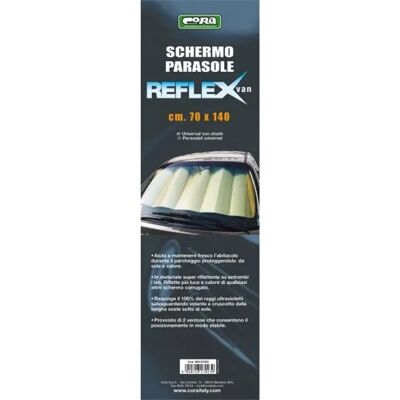 Cora - Reflex - 70 x 140 cm - Vehículo - Protección solar Cora - Reflex - 70 x 140 cm - Vehículo - Protección solar