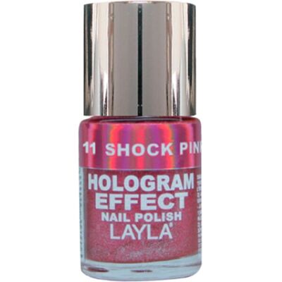 Layla - Hologram Effect 11 - Shock Rosa - Nail Polish Layla - Hologram Effect 11 - Shock Rosa - Nail Polish