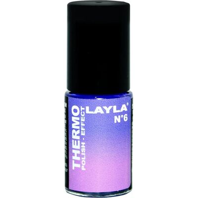 Layla Cosmetics Vernis Thermique Lilas - Vernis - Publicité Layla Cosmetics Vernis Thermique Lilas - Vernis - Publicité