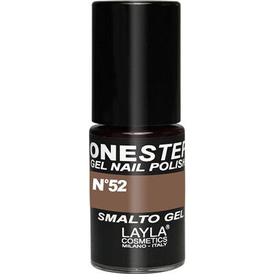 Layla Cosmetics One Step Nagellak - Bruin - Nagellak Layla Cosmetics One Step Nagellak - Bruin - Nagellak