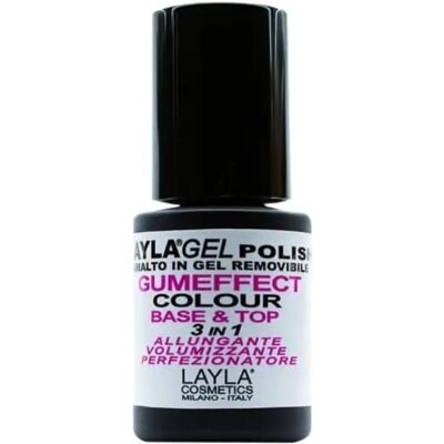 Layla Cosmetics - Gumeffect Gel Polish Colour Smalti 10 ml - Gelousy - Smalto gel Layla Cosmetics - Gumeffect Gel Polish Colour Smalti 10 ml - Gelousy - Smalto gel