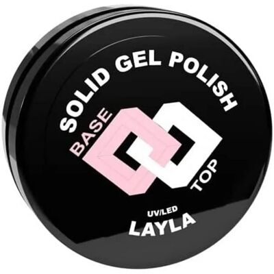 Layla Vernis Gel Solide Base & Top - Palette Compacte - Nail Art Layla Vernis Gel Solide Base & Top - Palette Compacte - Nail Art