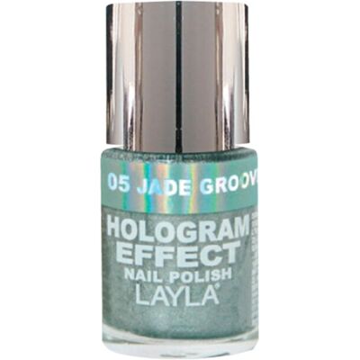 Layla - Hologram Effect 5 Jade Groove - 10 ml - Smalto Layla - Hologram Effect 5 Jade Groove - 10 ml - Smalto