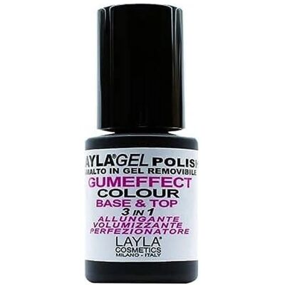 Layla Cosmetics - Gumeffect Gel Polish - Rosso - Smalto in Gel Layla Cosmetics - Gumeffect Gel Polish - Rosso - Smalto in Gel