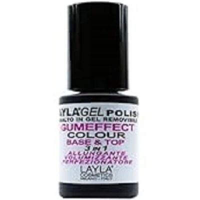 Layla Cosmetics - Gumeffect Gel Polish Rosso scuro - Smalto in gel Layla Cosmetics - Gumeffect Gel Polish Rosso scuro - Smalto in gel