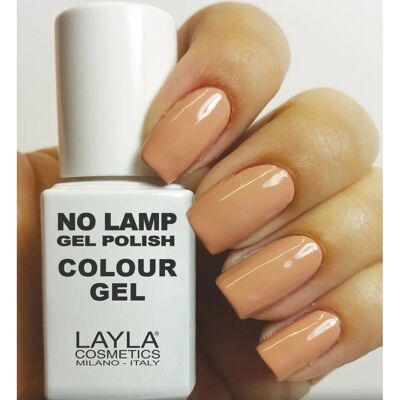 Layla No Lamp Gel Polish Lazy Brown - Vernis semi-permanent Layla No Lamp Gel Polish Lazy Brown - Vernis semi-permanent