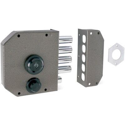 Mottura R-610 Cerradura de Puerta Izquierda Acero - Martelé Mottura R-610 Cerradura de Puerta Izquierda Acero - Martelé