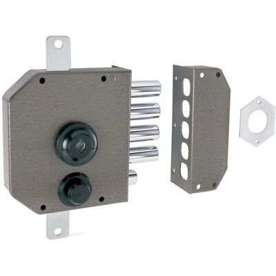 Mottura R.630 Cerradura Martelé Acero Izquierda - Cerradura de puerta Mottura R.630 Cerradura Martelé Acero Izquierda - Cerradura de puerta
