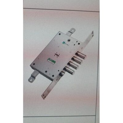MOTTURA - Cerradura - Cerradura triple con medio giro - Acero - Para puerta - Modelo 52.771/37DX MOTTURA - Cerradura - Cerradura triple con medio giro - Acero - Para puerta - Modelo 52.771/37DX
