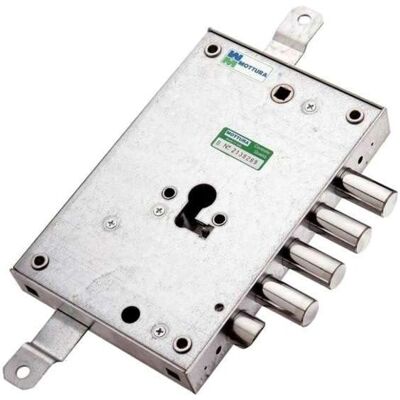 MOTTURA Modelo 85.571/28 q Cerradura Reversible - Cerradura de Seguridad para Puertas Izquierdas MOTTURA Modelo 85.571/28 q Cerradura Reversible - Cerradura de Seguridad para Puertas Izquierdas