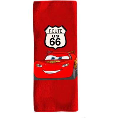 CARS - 25241 - Vermelho - Velcro - Capa de cinto de segurança CARS - 25241 - Vermelho - Velcro - Capa de cinto de segurança