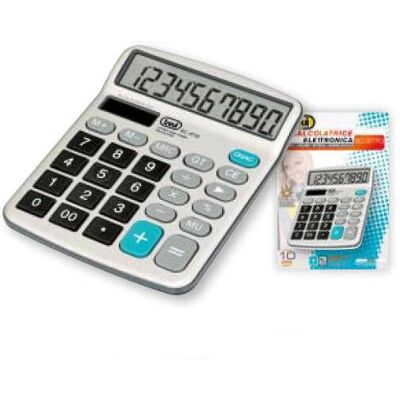 Trevi EC 3770 Taschenrechner - Einfacher Desktop Grau Trevi EC 3770 Taschenrechner - Einfacher Desktop Grau