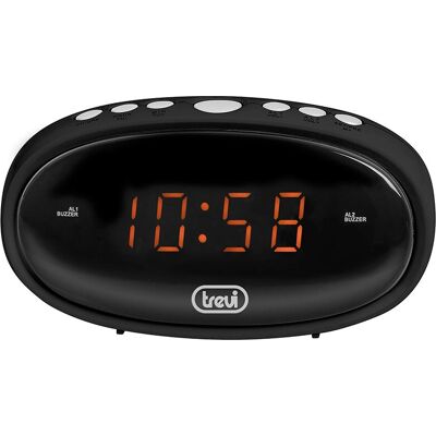 Digital väckarklocka Trevi EC 880 - Dubbla LED-skärmar, 2 alarm, snooze Digital väckarklocka Trevi EC 880 - Dubbla LED-skärmar, 2 alarm, snooze