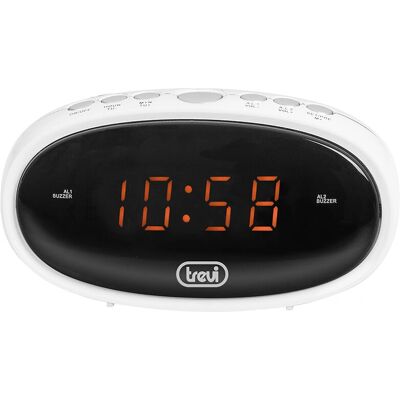 Trevi EC 880 Digitaluhr - Zwei Wecker, LED-Display Trevi EC 880 Digitaluhr - Zwei Wecker, LED-Display